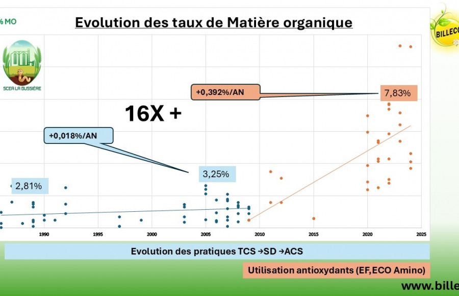 Synthése analyses de sol avec utilisation d&#039;anti oxydants