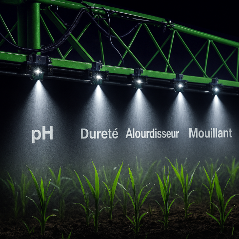 Qualité de pulvérisation et divers