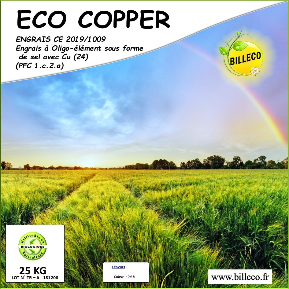 ECO COPPER - Engrais CE / Sulfate de Cuivre (24)