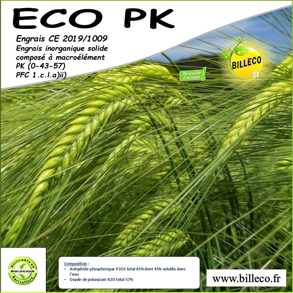 ECO PK - Engrais CE / Engrais PK 43-57