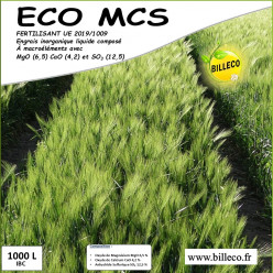 ECO MCS - Fertilisant UE 2019/1009 / Engrais inorganique liquide composé à macroéléments avec MgO (6,5), CaO (4,2) et SO3 (12,5) (PFC 1.c.1,b.i)