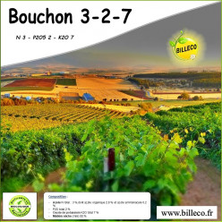 Bouchon 3-2-7 - N 3 - P2O5 2 - K2O 7