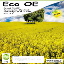 ECO OE - Engrais CE 2019:1009 / Engrais inorganique composé d&#039;Oligoéléments solide avec MgP, Mn, Zn, Cu, Fe et B