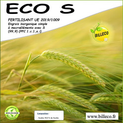 ECO S - Fertilisant UE 2019/1009 / Engrais inorganique simple à macroéléments avec S (99,9)