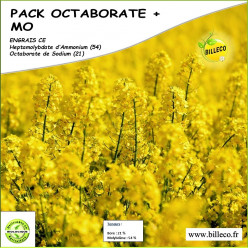 PACK BORE MOLYBDENE - Fertilisant UE / Octaborate de Sodium (21) + Heptamolybdate d&#039;Ammonium (54)